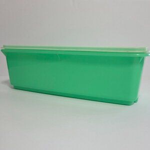 Tupperware Vegetable Strainer / Colander with Lid – Green